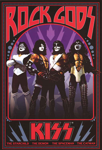 KISS Band Poster