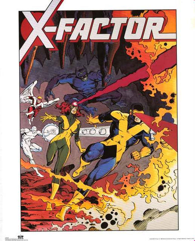 X-Factor Marvel Comics Poster