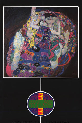 Gustav Klimt The Virgin Poster