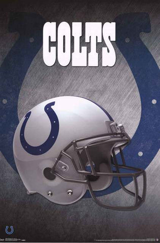 Indianapolis Colts NFL Football Poster