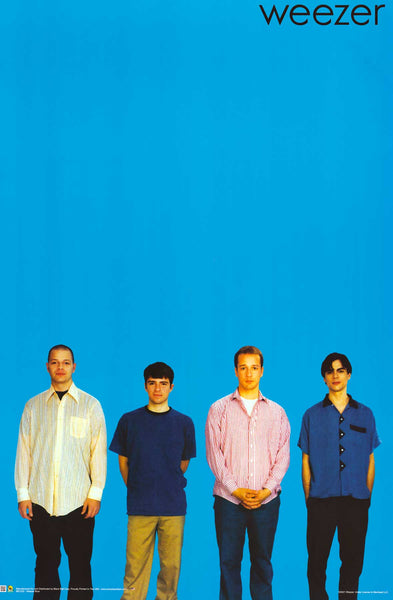 Poster: Weezer - Blue Album (24"x36") – BananaRoad