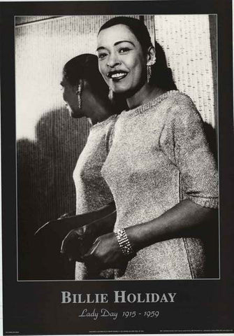 Billie Holiday Portrait Poster