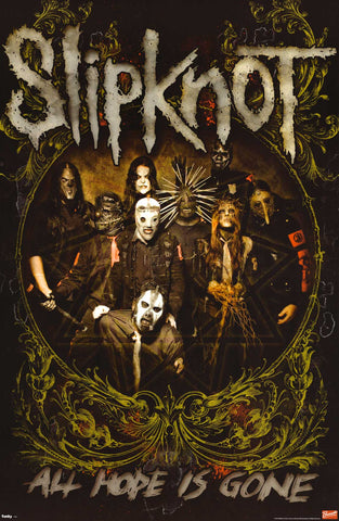 Poster: Slipknot - All Hope is Gone