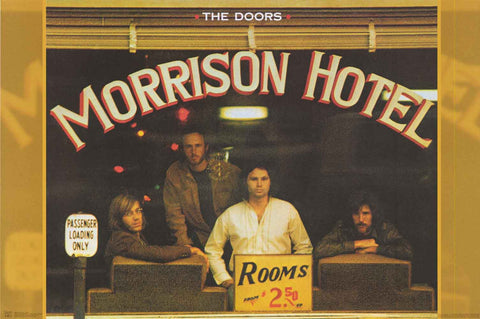 The Doors Morrison Hotel Poster