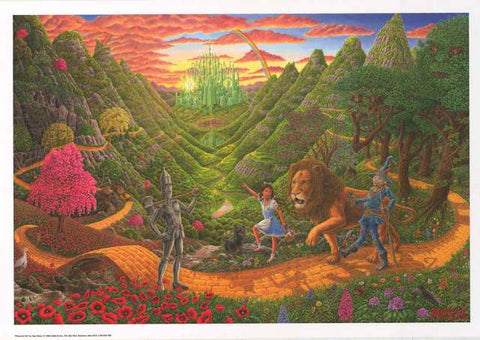 Tom Masse Wizard of Oz Poster