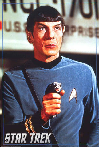 Star Trek Mr Spock Poster