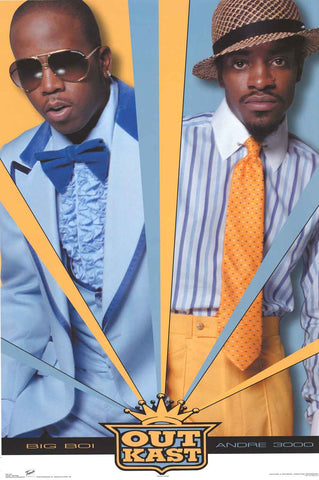 Outkast Rap Group Poster
