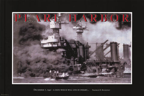 Pearl Harbor History Poster