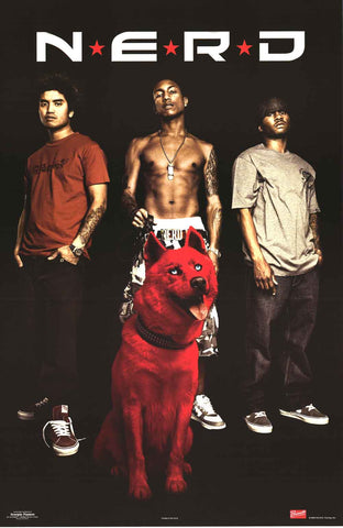 N.E.R.D. Band Poster
