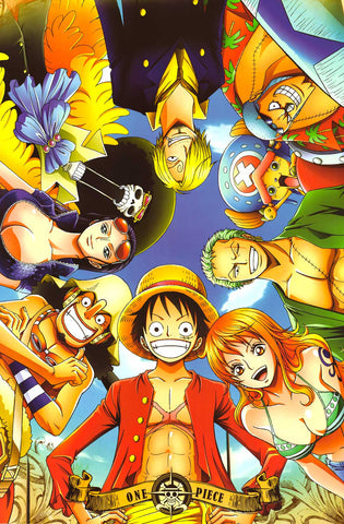 One Piece Characters Anime Poster – My Hot Posters