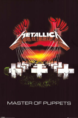 Metallica Master of Puppets Poster 