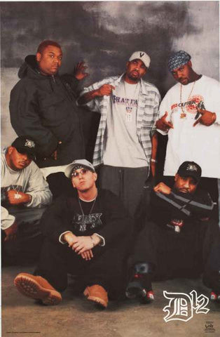 Eminem D12 Rap Group Poster