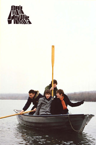Arctic Monkeys Band in Boat Poster 