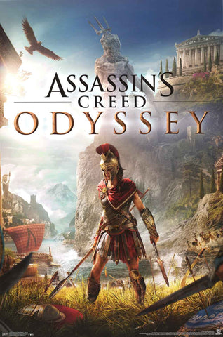 Assassin's Creed Odyssey Video Game Poster