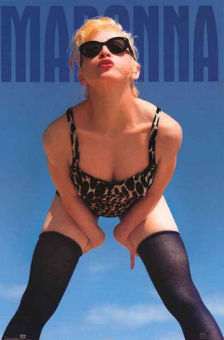 Madonna Portrait Poster