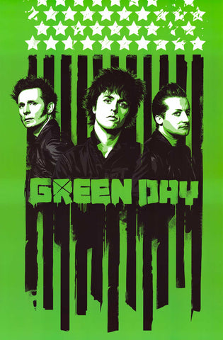 Poster: Green Day - Stars & Stripes (24x36)