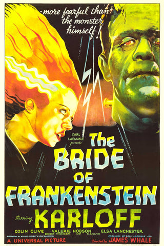 The Bride of Frankenstein Movie Poster 