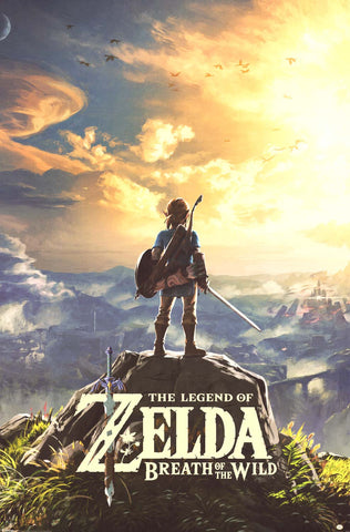 Legend of Zelda Breath of the Wild Poster 