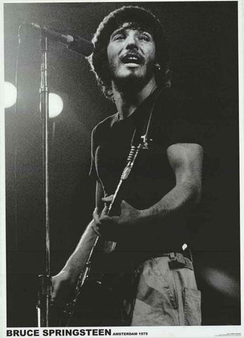 Bruce Springsteen Portrait Poster