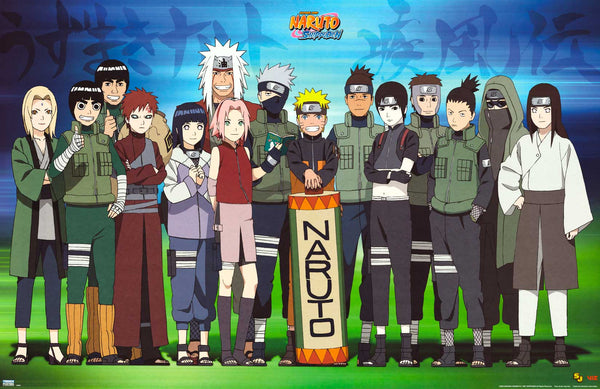 Poster: Naruto Shippuden - Characters 22x34 – BananaRoad