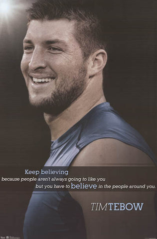 Tim Tebow Quote Poster