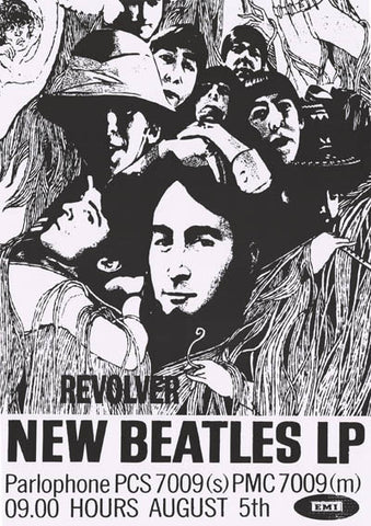 The Beatles Revolver Poster