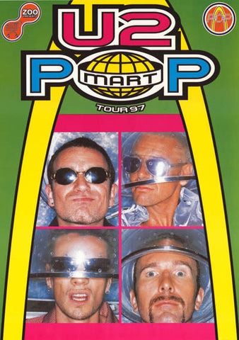 U2 PopMart Tour Poster