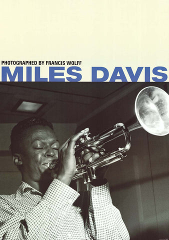 Miles Davis Francis Wolff Photo Poster 24x34