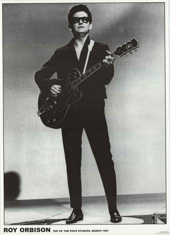Roy Orbison Portrait Poster