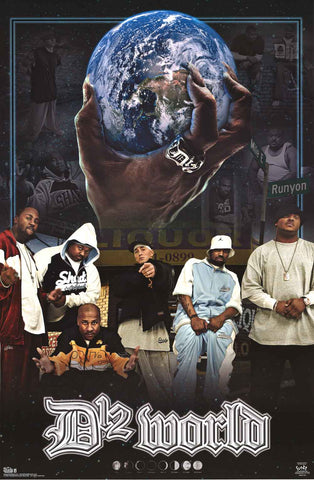 Eminem D12 World Album Cover Poster 22x34