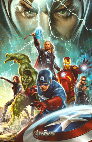 Marvel The Avengers Group Poster 24x36
