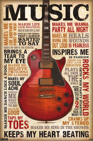 Music Inspires Poster