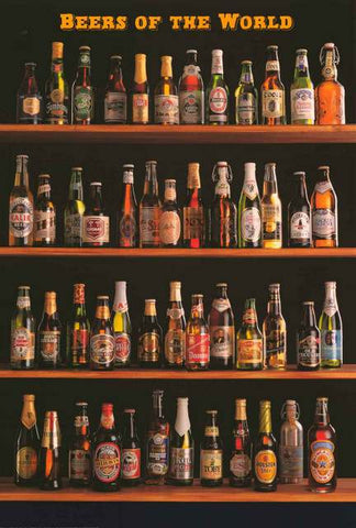 Beer Bottles Poster