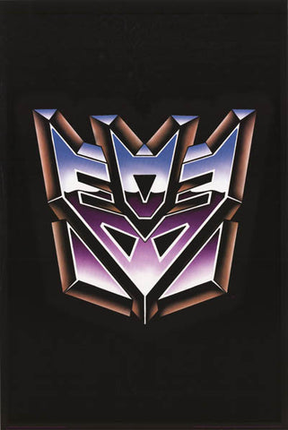 Transformers Decepticons Logo Poster