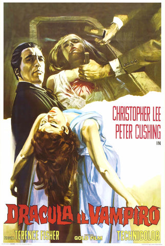 Dracula il Vampiro Movie Poster (1958)