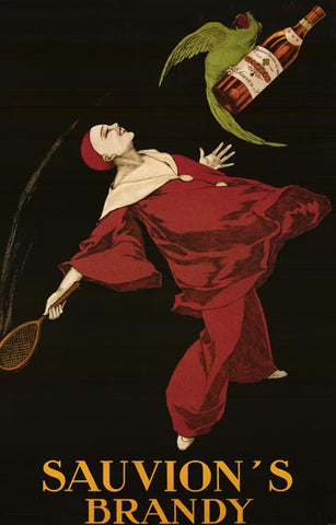 Leonetto Cappiello Sauvion's Brandy Poster