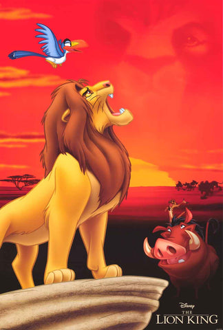 The Lion King Disney Movie Poster