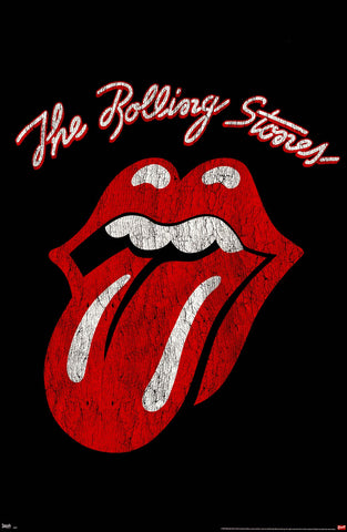Rolling Stones Classic Tongue Logo Poster 22x34