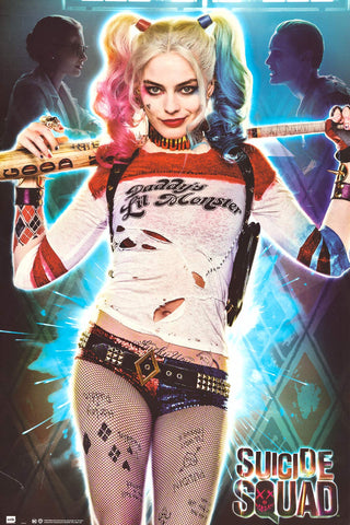 Poster: Suicide Squad Harley Quinn (24" x 36")