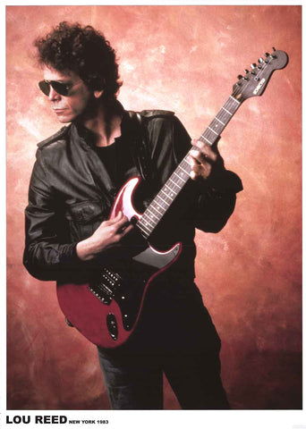 Lou Reed New York Poster