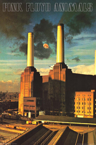 Pink Floyd Animals Album Cover Poster 24x36