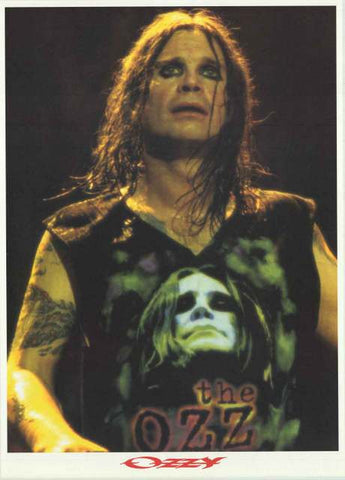 Ozzy Osbourne Black Sabbath Poster