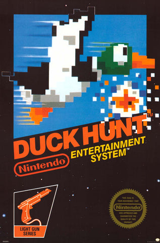 Duck Hunt - NES Poster 24x36