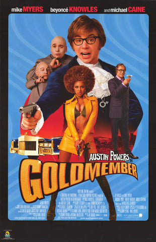 Austin Powers Goldmember Movie Poster