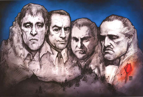 Mafia Mount Rushmore Poster