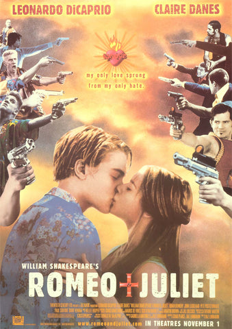 Romeo and Juliet Movie Poster 24x34