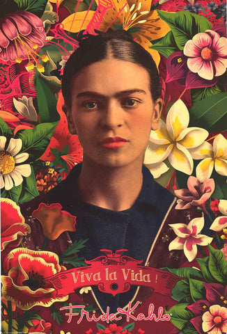 Frida Kahlo Viva La Vida Poster
