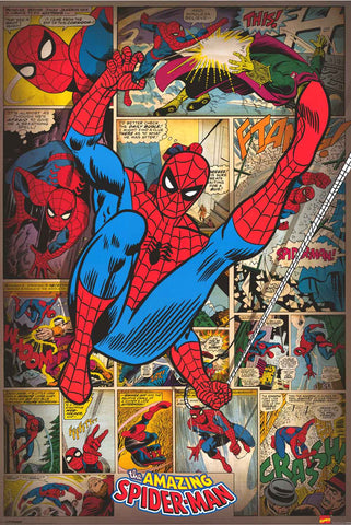 Spider-Man Marvel Comics Bronze Age Poster