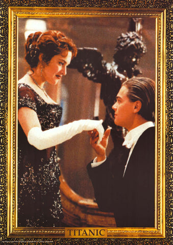 Titanic Rose and Jack Kiss Movie Poster 24x33