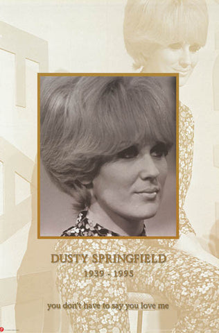 Dusty Springfield Portrait Poster